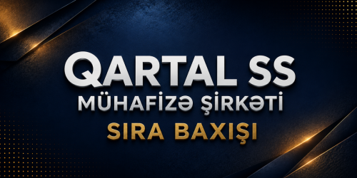 Qartal SS mühafizə şirkəti sıra baxışı